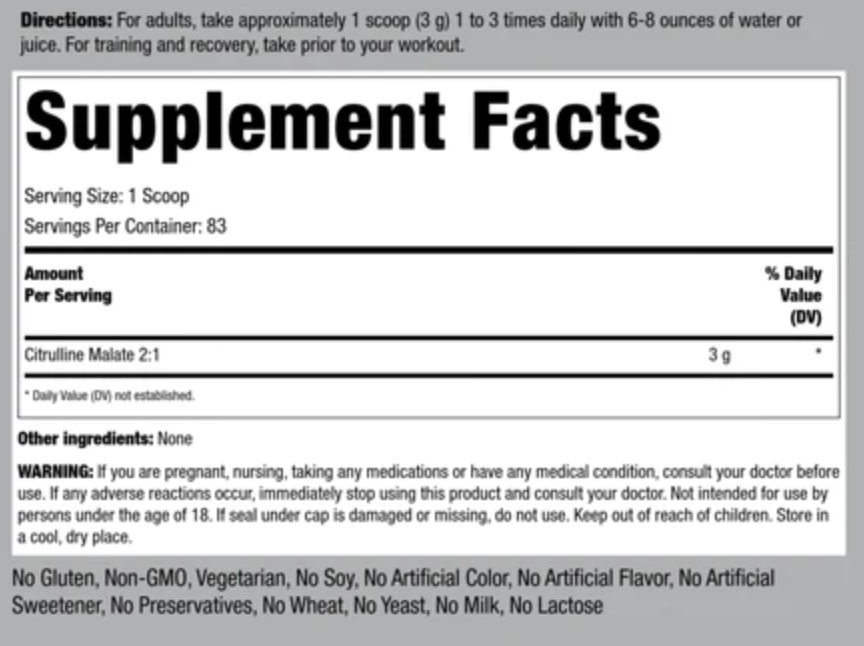 Citrulline Malate