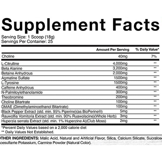 Gaspari | Superpump Aggression Next Gen Pre Workout