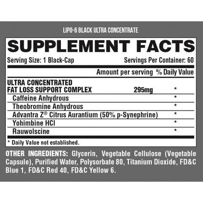 Lipo-6 Black UC - Supplements Direct®