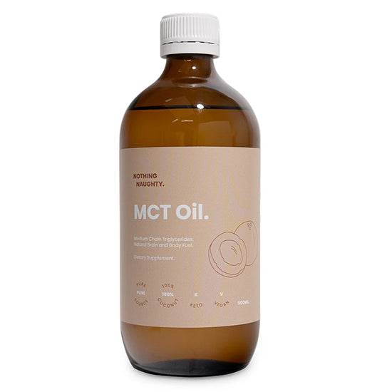 Nothing Naughty | MCT Oil Pure Coconut 500ml Keto & Low-Carb