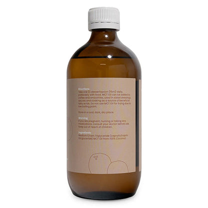 Nothing Naughty | MCT Oil Pure Coconut 500ml Keto & Low-Carb