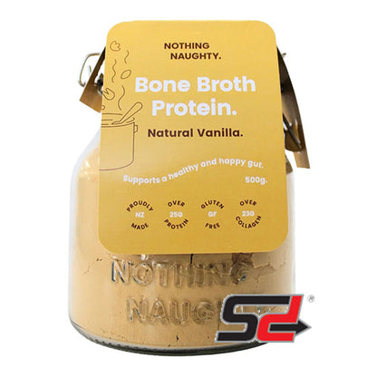 Nothing Naughty | Bone Broth Protein Powder - 500g Jar