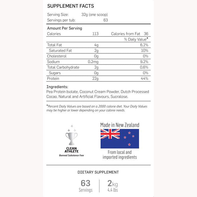 Nutratech | Pea Protein Whangarei New Zealand