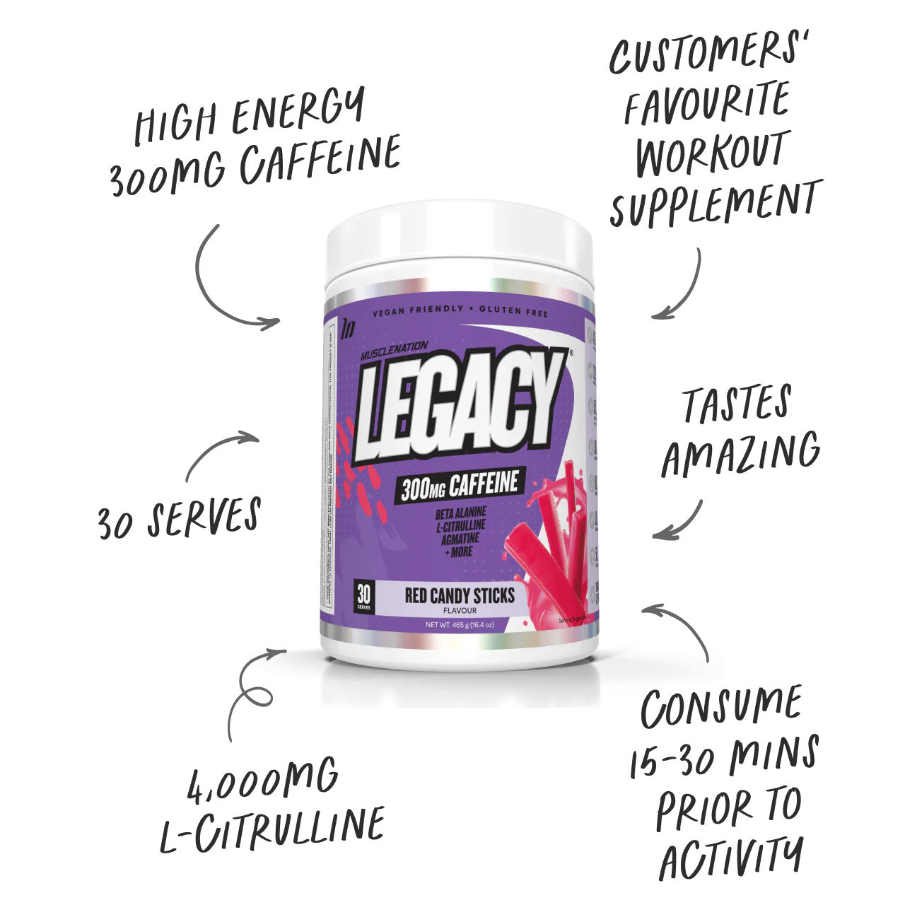 Muscle Nation | Legacy Pre Workout