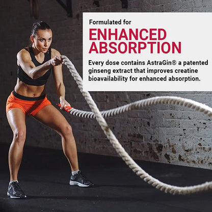 Creatine Monohydrate Gummies - Increases Lean Muscle Mass, Gluten Free, Supports Muscle, Energy and Cognitive Function