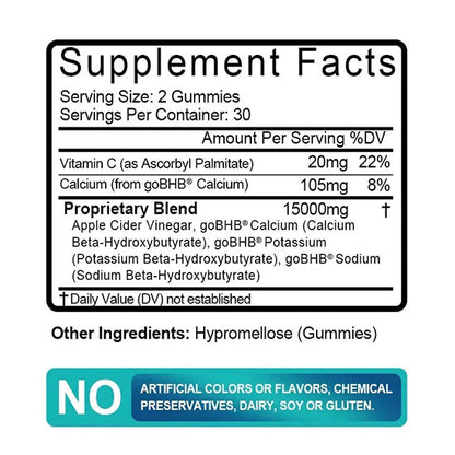 Keto Gummies - Burn Fat, Weight Management, Speed Up Metabolism, Digestive Health, Appetite Control