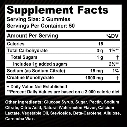 Creatine Monohydrate Gummies