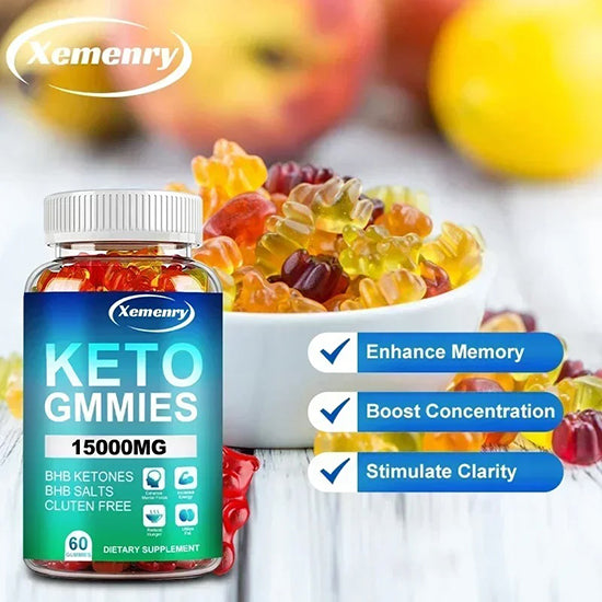 Keto Gummies - Burn Fat, Weight Management, Speed Up Metabolism, Digestive Health, Appetite Control