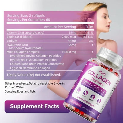 Collagen Peptides 120 Caps