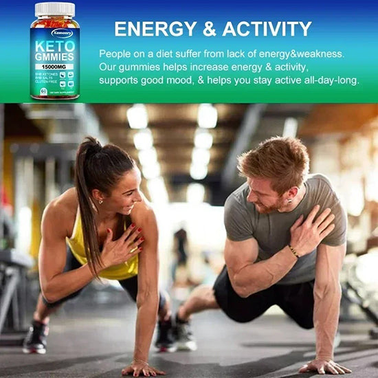 Keto Gummies - Burn Fat, Weight Management, Speed Up Metabolism, Digestive Health, Appetite Control
