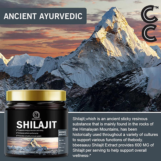 Pure 100% Organic Shilajit Resin Supplement