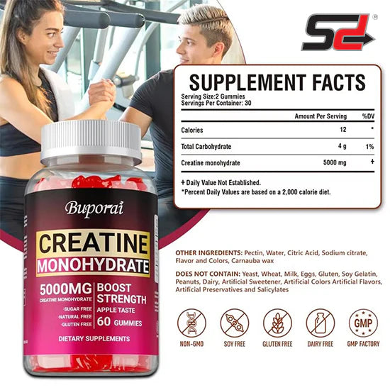 Creatine Monohydrate 5000mg Gummies
