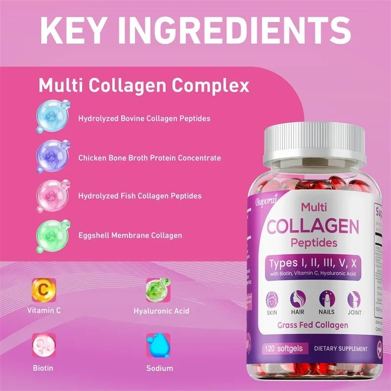 Collagen Peptides 120 Caps
