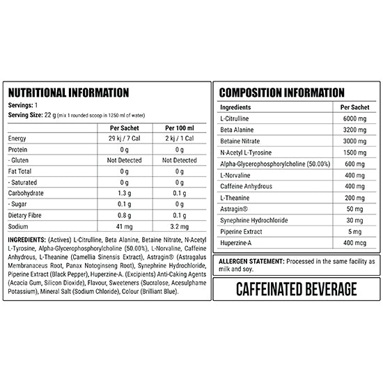 Faction Labs | DISORDER Ultimate Pre Workout