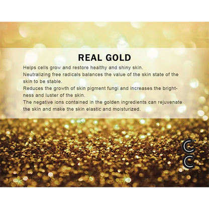 24K Gold Serum (3 piece set) for Moisturising and Hydrating Dark Circles Eye Cream Face Essence Skin Care Products