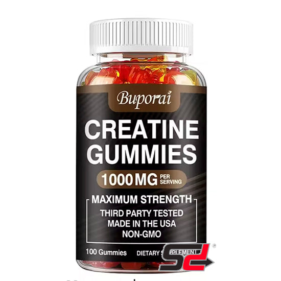 Creatine Monohydrate Gummies - Boost Energy, Build Muscle Mass, and Improve Athletic Performance