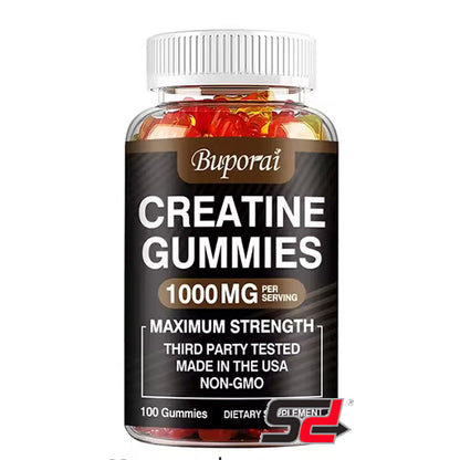 Creatine Monohydrate Gummies - Boost Energy, Build Muscle Mass, and Improve Athletic Performance