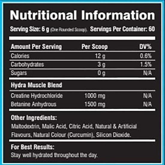 Nutratech | Creatine Fix HCL
