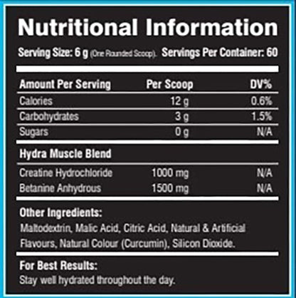 Nutratech | Creatine Fix HCL