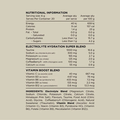 Switch Nutrition | Hydrate Electrolyte & Rehydration
