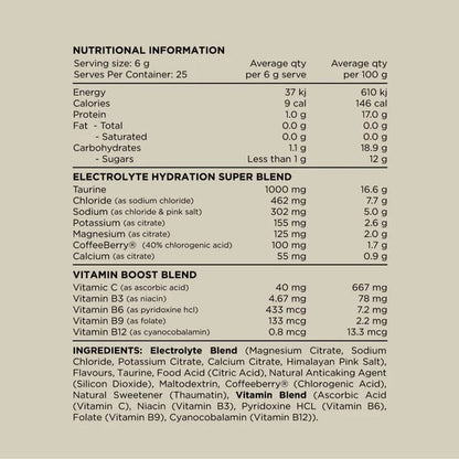 Switch Nutrition | Hydrate Electrolyte & Rehydration (tub)