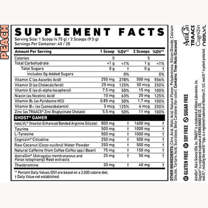 Ghost Lifestyle | Gamer Nootropics & Energy