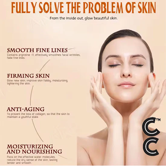  Face Serum (5 vials per order) for Moisturising Facial Essence Skin Care Peptide Face Liquid