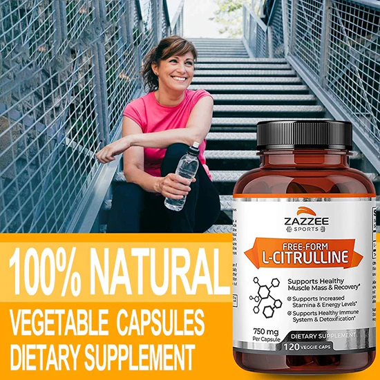 L-Citrulline - Healthy Muscle Building, Energy, Strength, Immune System Support