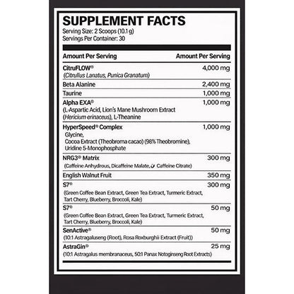 NUBREED® | Notorious Pre-Workout