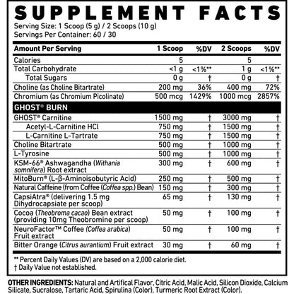 Ghost Lifestyle | BURN Fat Burner