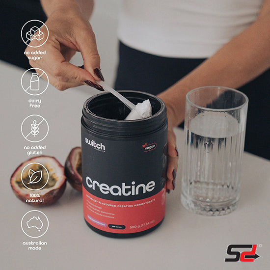 Switch Nutrition | Naturally Flavoured Creatine Monohydrate